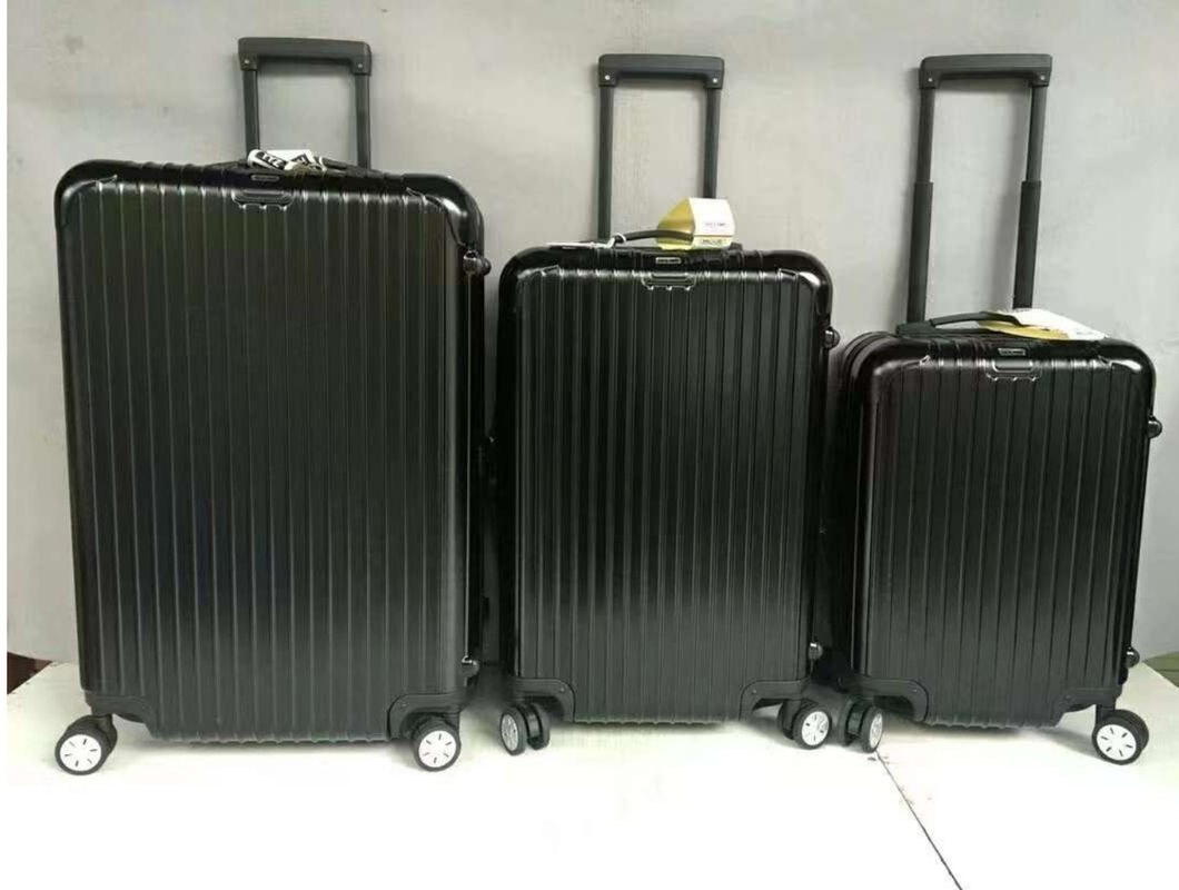 PC étanche à l'eau Carcasse en aluminium Carry-Ons 20/24/28 pouces Ensemble de bagages de voyage