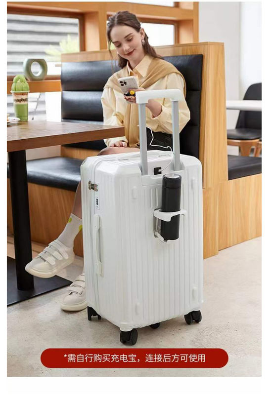 Fabrique de conception neuve en gros Valise de grande capacité Porte-bagages PC ABS coque rigide roue de filature Fermeture à glissière