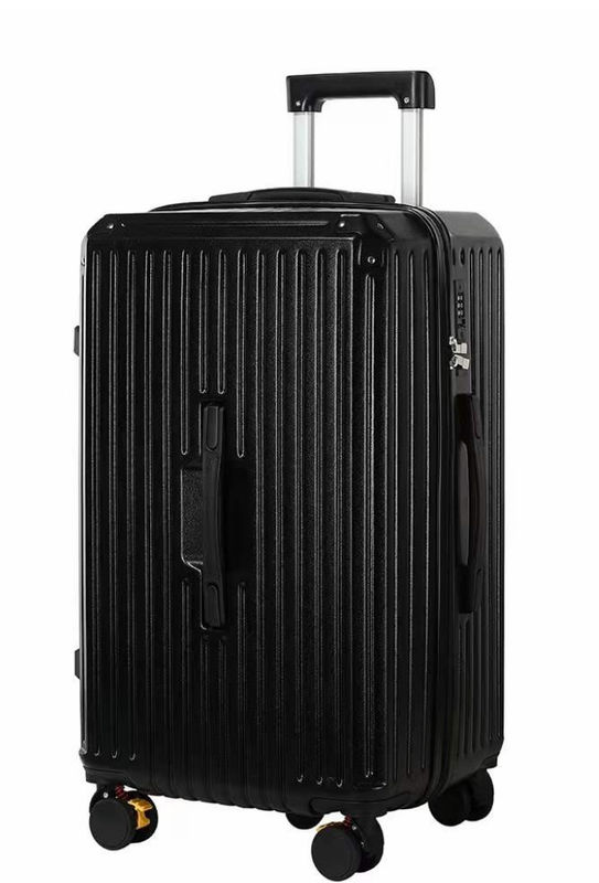 Porteur de tasse de bagages portable Porte de charge USB Porte de charge de bagages à rouleaux à rouleaux de côté dur Bagages légers pour les voyages d'affaires