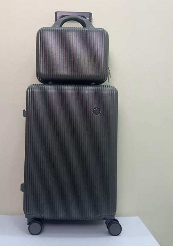 Coffre à main à bagages à main Poche avant affaires Pp Poids léger Sacs de voyage Valiette Trolley Set Valiette 4 roues