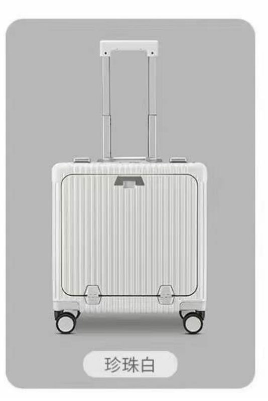 Gros de 18 pouces multi-fonctionnel Porte-on avec cadre en aluminium 2023 Nouveau à vendre Porte-on avec poche fermeture à glissière avant