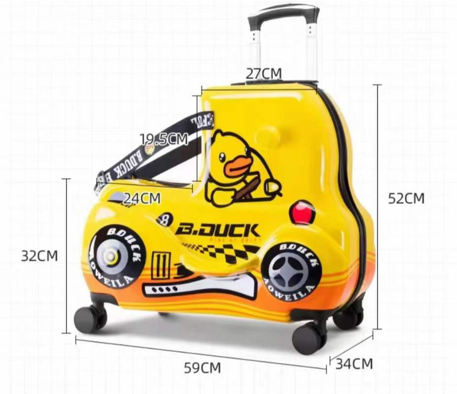 Enveloppe de chariot pour enfants Enveloppe de chariot pour enfants Enveloppe de bagages Voyage pour enfants Valide pour garçons filles Voyage scolaire pour enfants