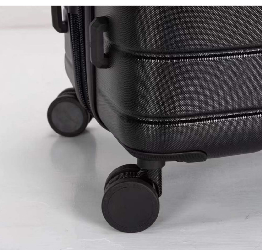 Fabrique personnalisée blanc 3 pièces en coque rigide ABS ensemble de bagages à main unisexe équipement de voyage avec roues tournantes