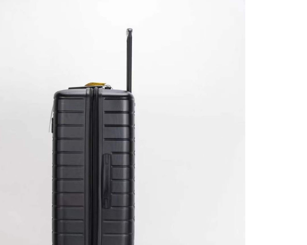 Noir PP incassable la plus récente valise durable sac de voyage 28 élargissable TSA verrouiller les bagages pour les voyages d'affaires