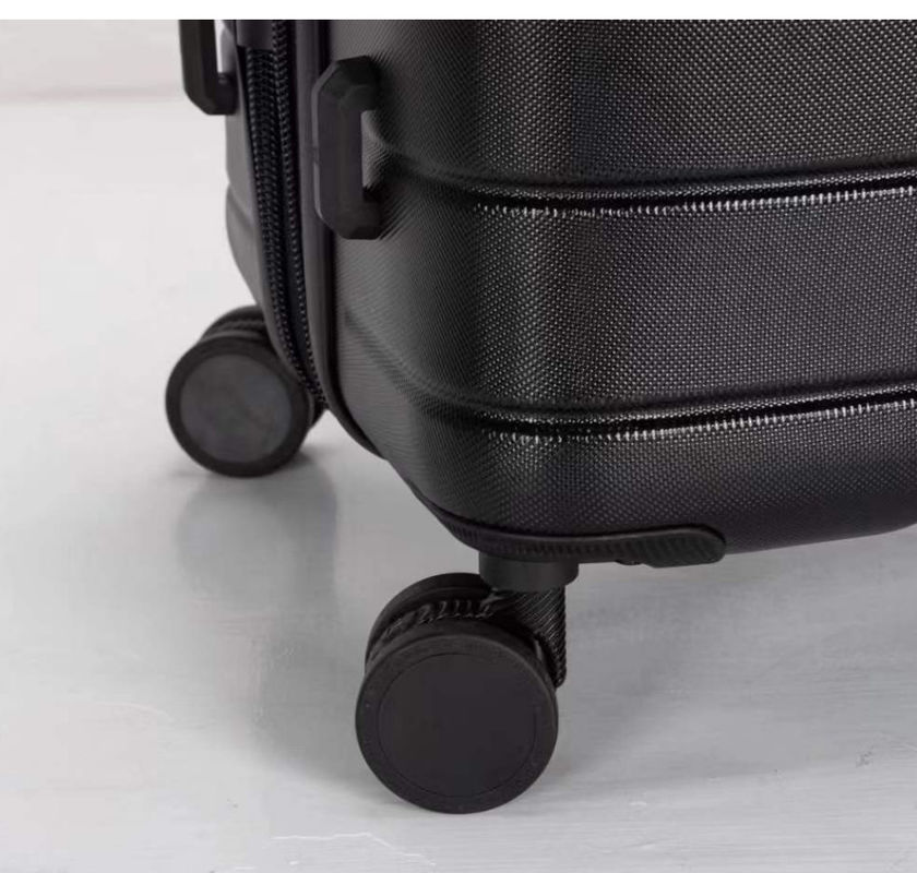 Noir PP incassable la plus récente valise durable sac de voyage 28 élargissable TSA verrouiller les bagages pour les voyages d'affaires