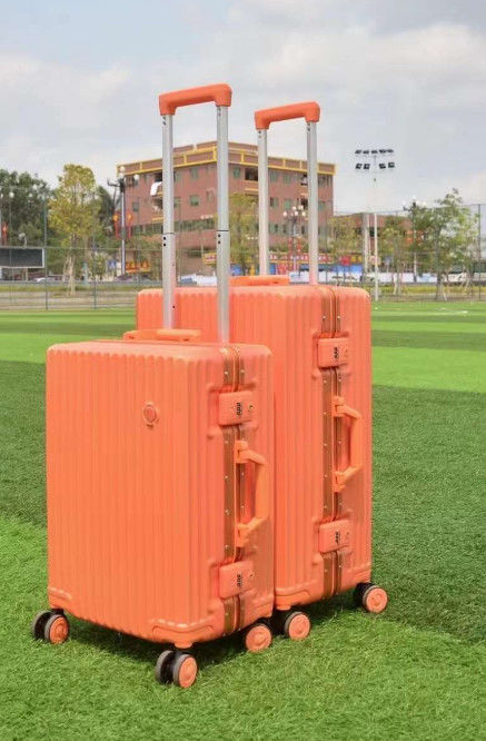 Ensemble de bagages de voyage personnalisés haut de gamme 20' 24' 28' ABS PC Valide d'aluminium bagages d'affaires