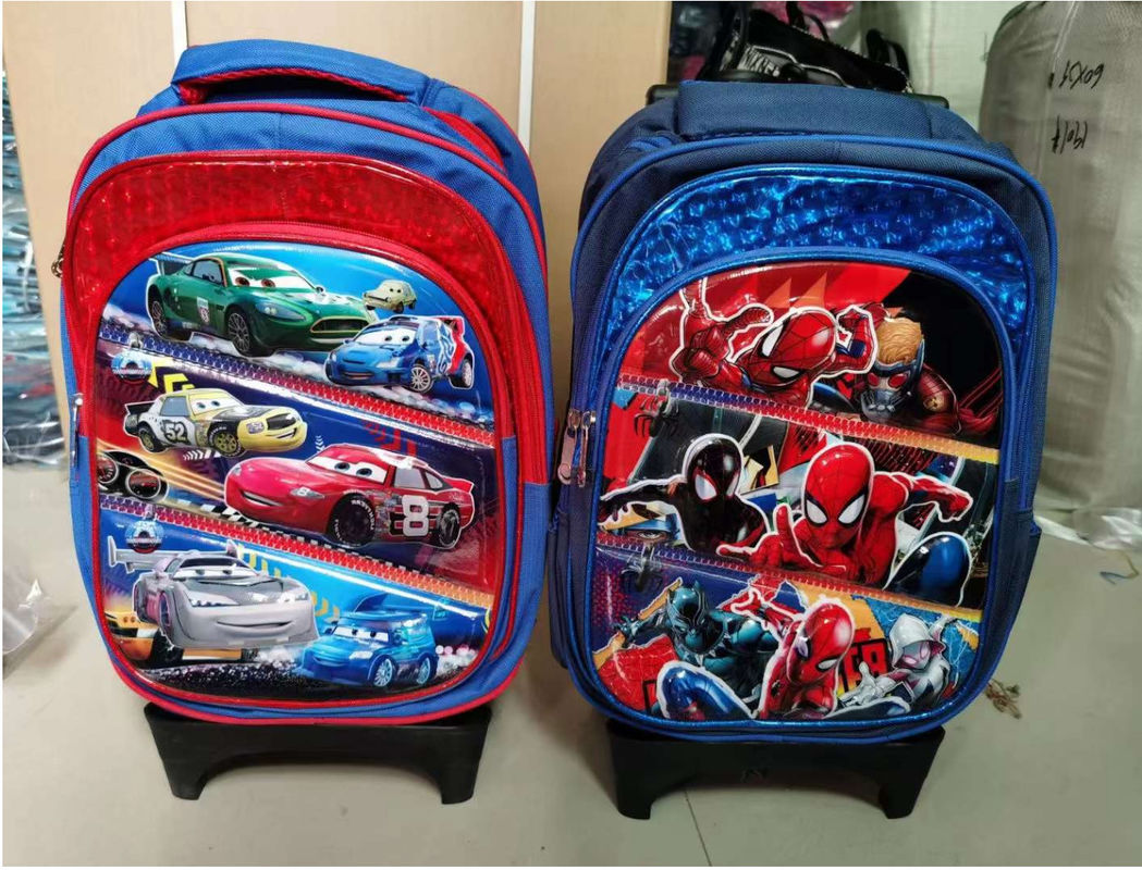 3 en 1 sacs d'école de dessins animés avec boîte à lunch boîte à crayons étui filles enfants sac à dos enfants sacs d'école