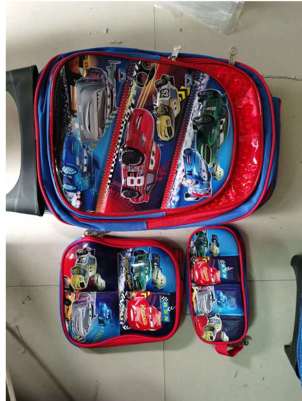 Sacs à dos Escolares 3 pièces Cute 3D cartoons sacs à livres enfants enfants enfants sacs à dos ensemble