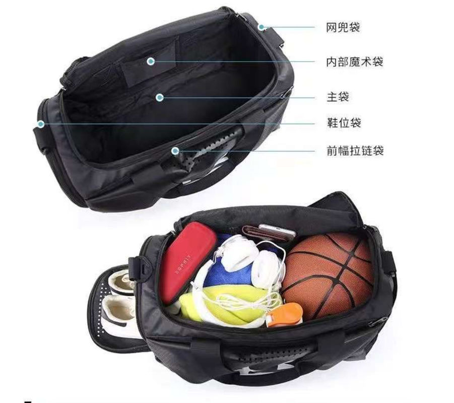 Gros sac à dos de sport étanche à l'eau 100% de matériaux recyclés