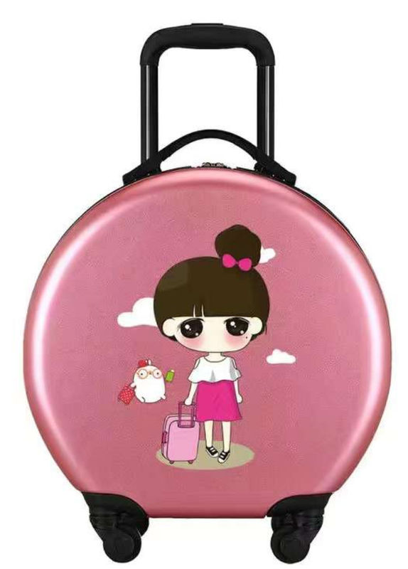 Design personnalisé Cute enfants bagages ABS + PC enfants valises 18 pouces Ride Carry On Trolley sacs de voyage pour les enfants