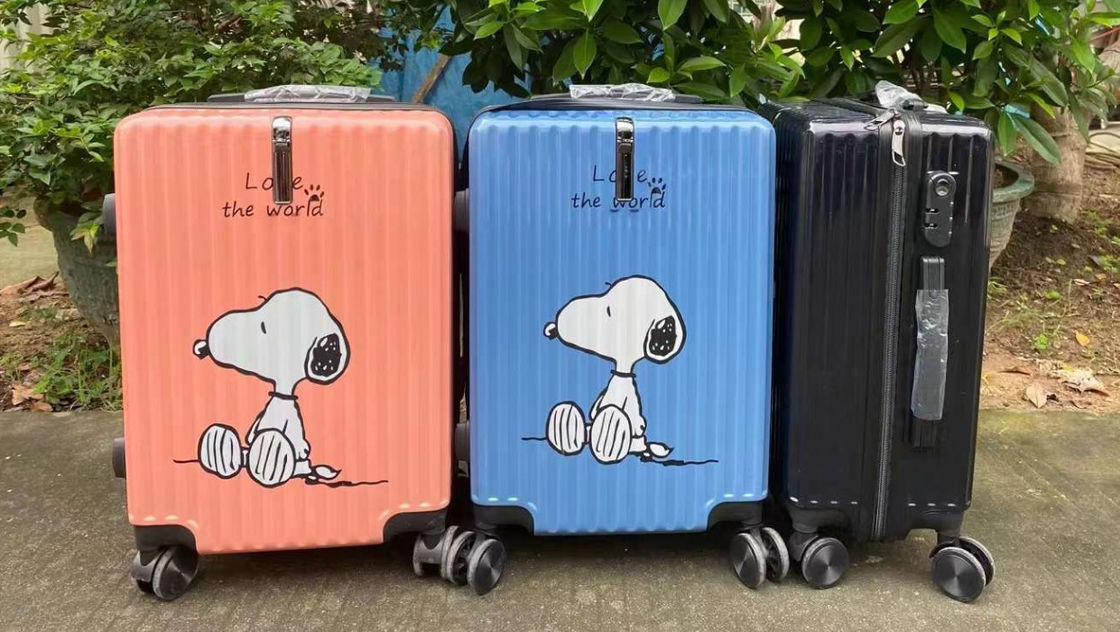 Populaire ensemble de bagages de voyage pour femmes à la mode 056 Nouveau sac amovible avec filateur pour enfants Carton valise Whee
