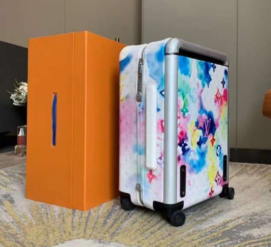 Vente à chaud ABS valise en aluminium, porte-bagages élégant avec roues
