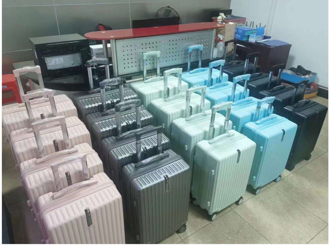 Essai gratuit prix d'usine de haute qualité durable ABS + PC Trolley valise coque dure Spinner de coque bagages valise de voyage avec