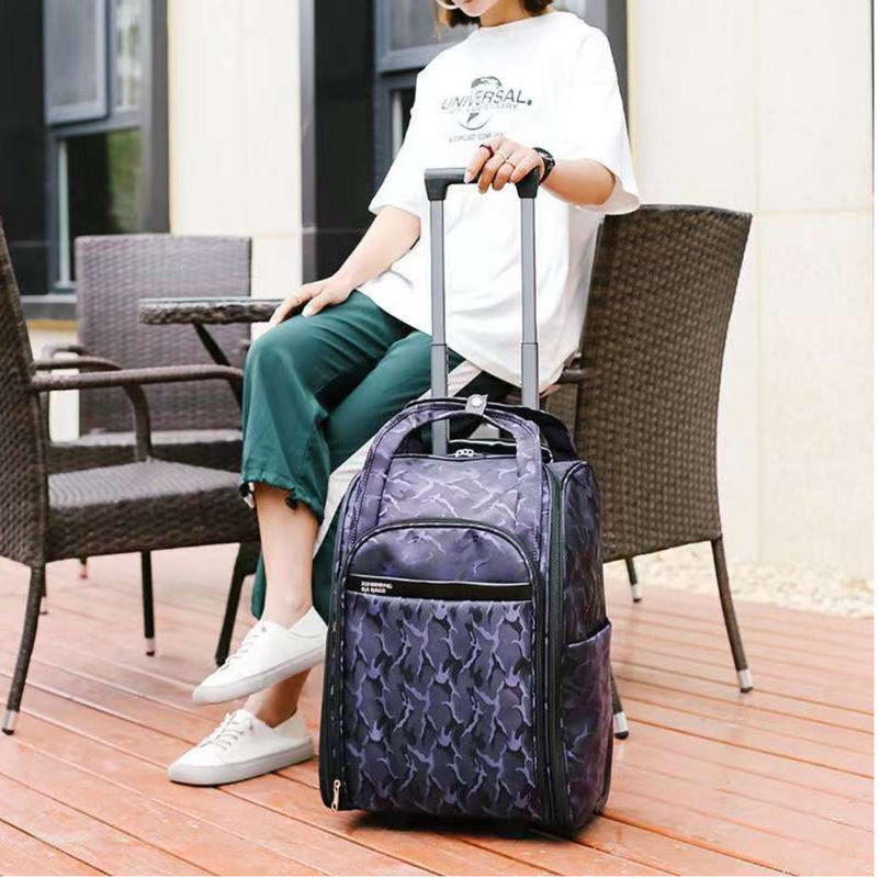 Sac à dos pour enfants à quatre roues sac de voyage sac à dos pour garçons