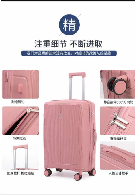 Boîte à outils pour les vêtements, boîte à bagages pour les voyages, sac à main, porte-bagages pour femme, 20 valises de luxe, roue amovible