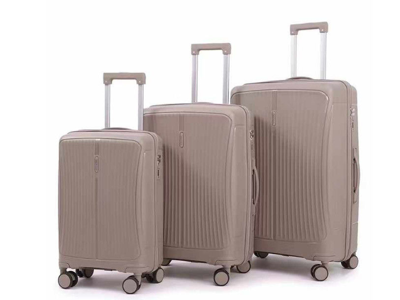Ventes en gros de sacs de voyage à bagages en PP Ensemble de sacs à bagages 3 pièces Sacs à bagages Hommes Femmes 20 24 28 pouces Sacs à chariot
