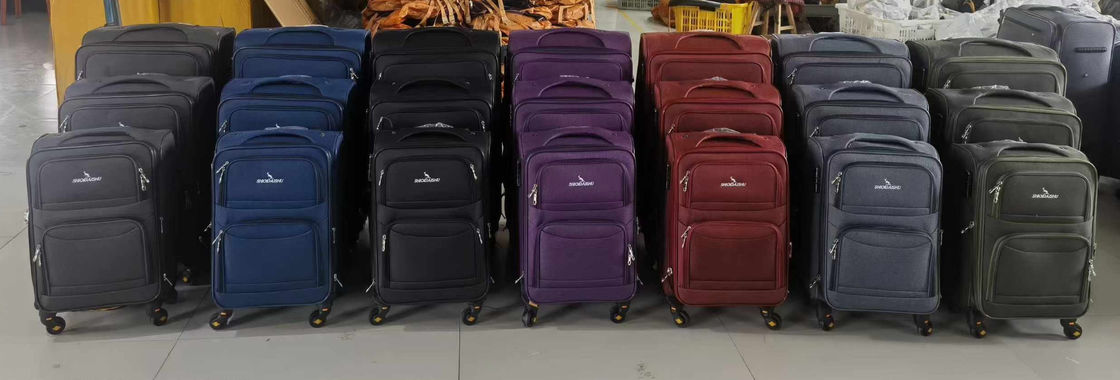 Ensemble de bagages de 3 pièces TSA verrouillage expandable roue de rotation à côté souple Ensemble de bagages de 3 pièces Valise