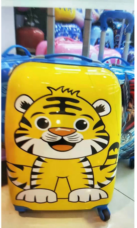 Vente en gros à Guangzhou Pour enfants Coffret de voyage Caisse à dessins animés de haute qualité Scooter Coffret pour enfants Mode Bagages pour enfants