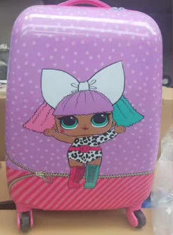 Mini-valise avec poignée douce Voyage Unicornes Valise sur roues Bagage Bonjour mes chats Valise pour enfants