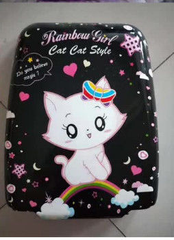Vente à chaud de 18 pouces Sanrioed Children's Trolley Suitcase dessin animé Kulomi KT Cat Ma-Rioed Coffret à bagages mignon